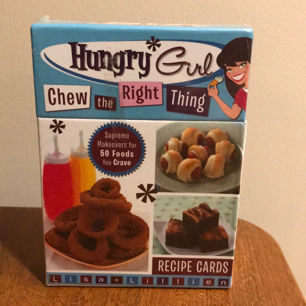Hungry Girl Chew the Right Thing Recipe Cards NEW